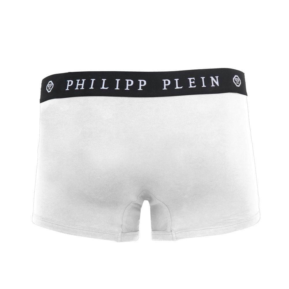 Philipp Plein White Cotton Men's Boxer - Hilstor
