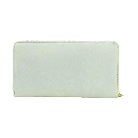 Cavalli Class Gray Calfskin Women Wallet - Hilstor