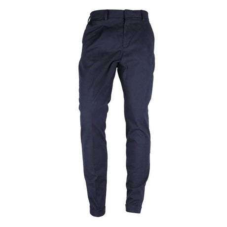 Made in Italy Blue Wool Men Trousers - Hilstor