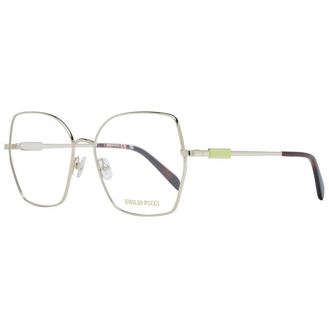 Emilio Pucci Gold Women Glasses Frame - Hilstor