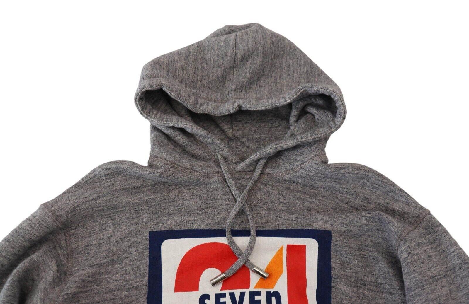 Dsquared² Gray Logo Print Cotton Hoodie Sweatshirt Sweater - Hilstor