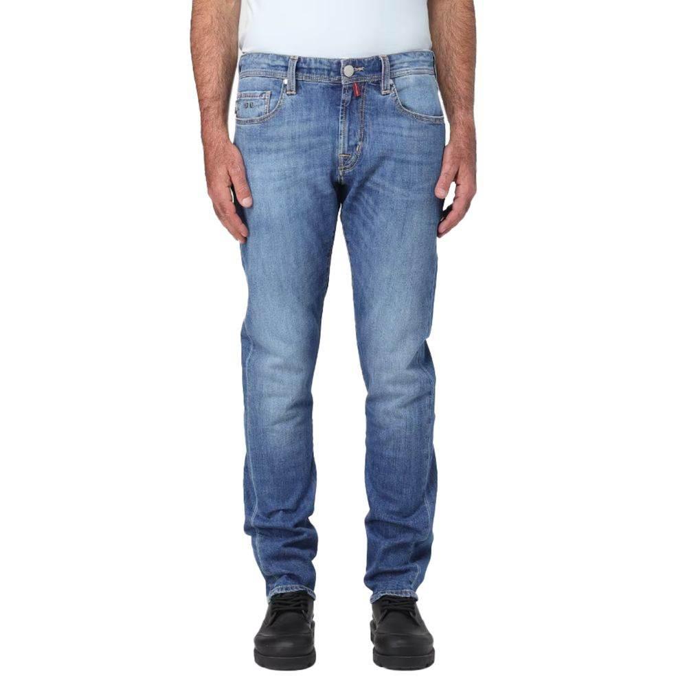 Tramarossa Blue Cotton Men's Jeans - Hilstor