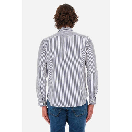 La Martina White Cotton Shirt - Hilstor