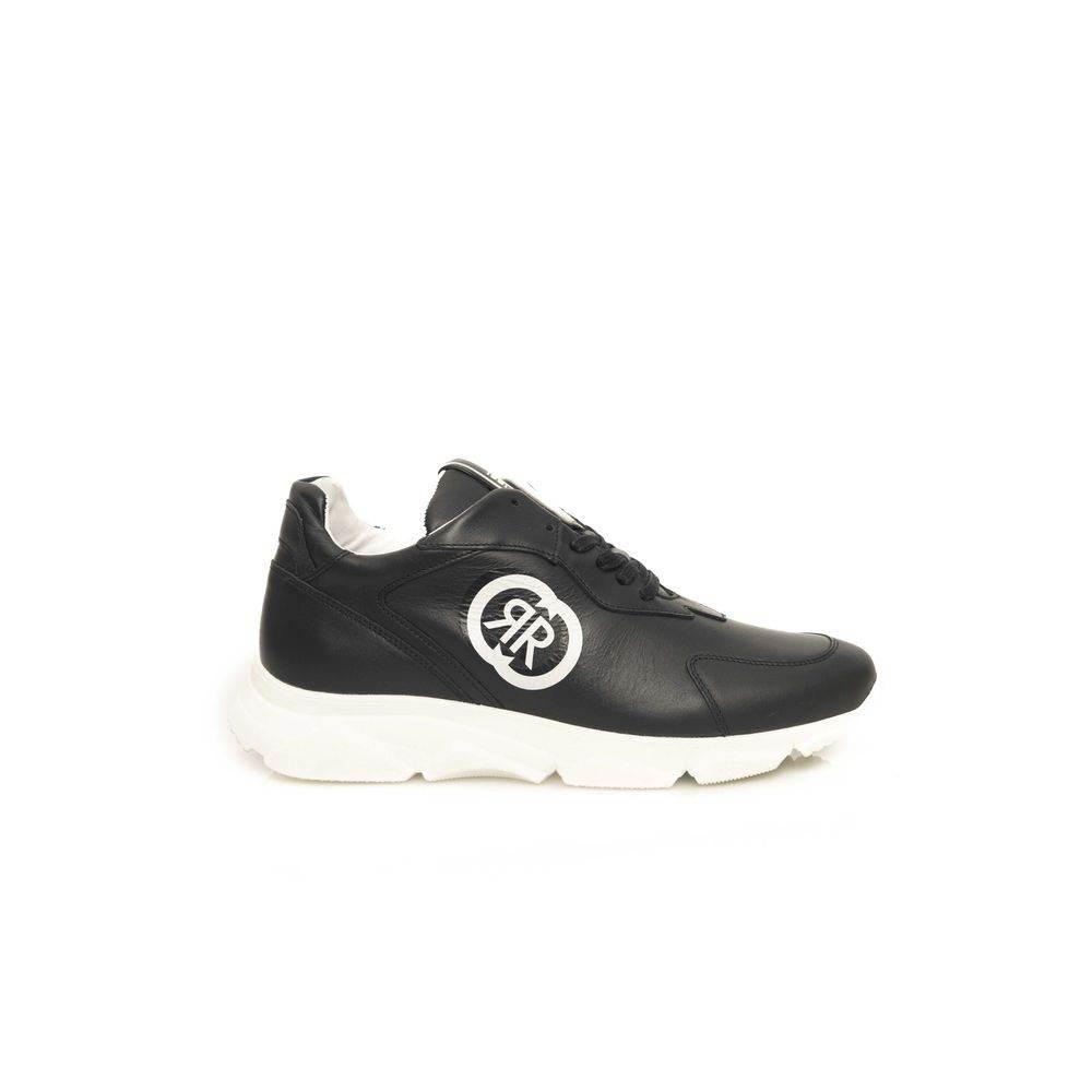 Cerruti 1881 Blue Leather Men Sneaker - Hilstor