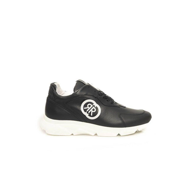 Cerruti 1881 Blue Leather Men Sneaker - Hilstor