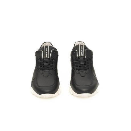 Cerruti 1881 Blue Cowhide Men Sneaker - Hilstor