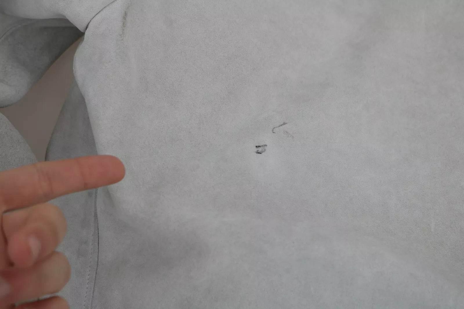 Dolce & Gabbana Leather White Biker Motorcycle Jacket - Hilstor