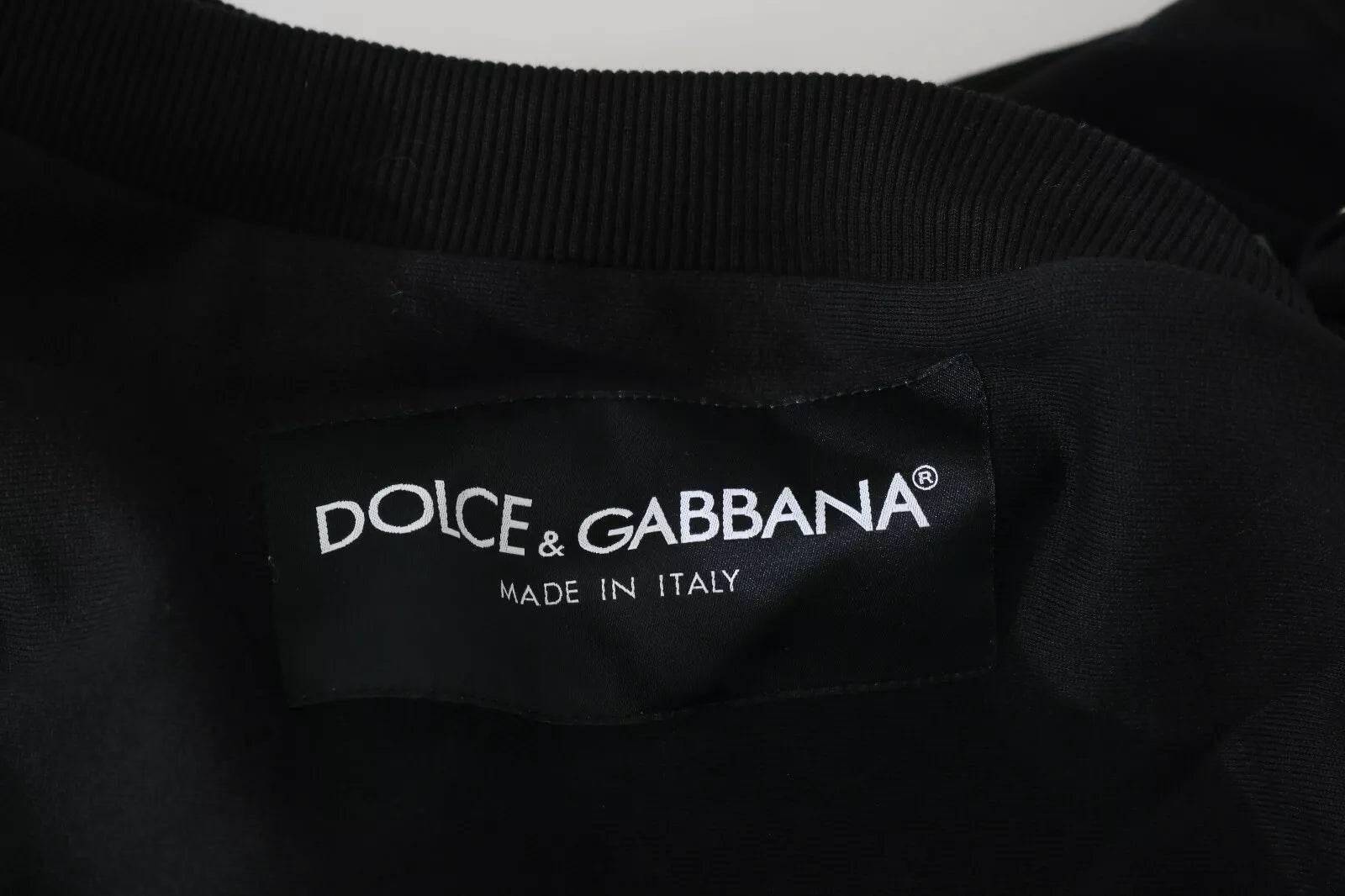 Dolce & Gabbana DG Sequined Hooded Pullover Sweater - Hilstor