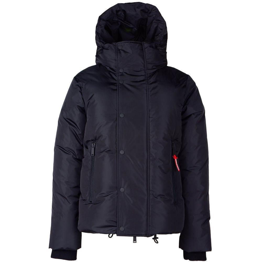 Dsquared² Black Nylon Men Down Jacket - Hilstor