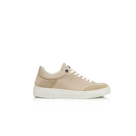 Cerruti 1881 Beige Cowhide Women Sneaker - Hilstor