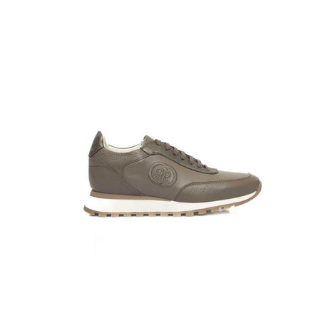 Cerruti 1881 Beige Cowhide Women Sneaker - Hilstor