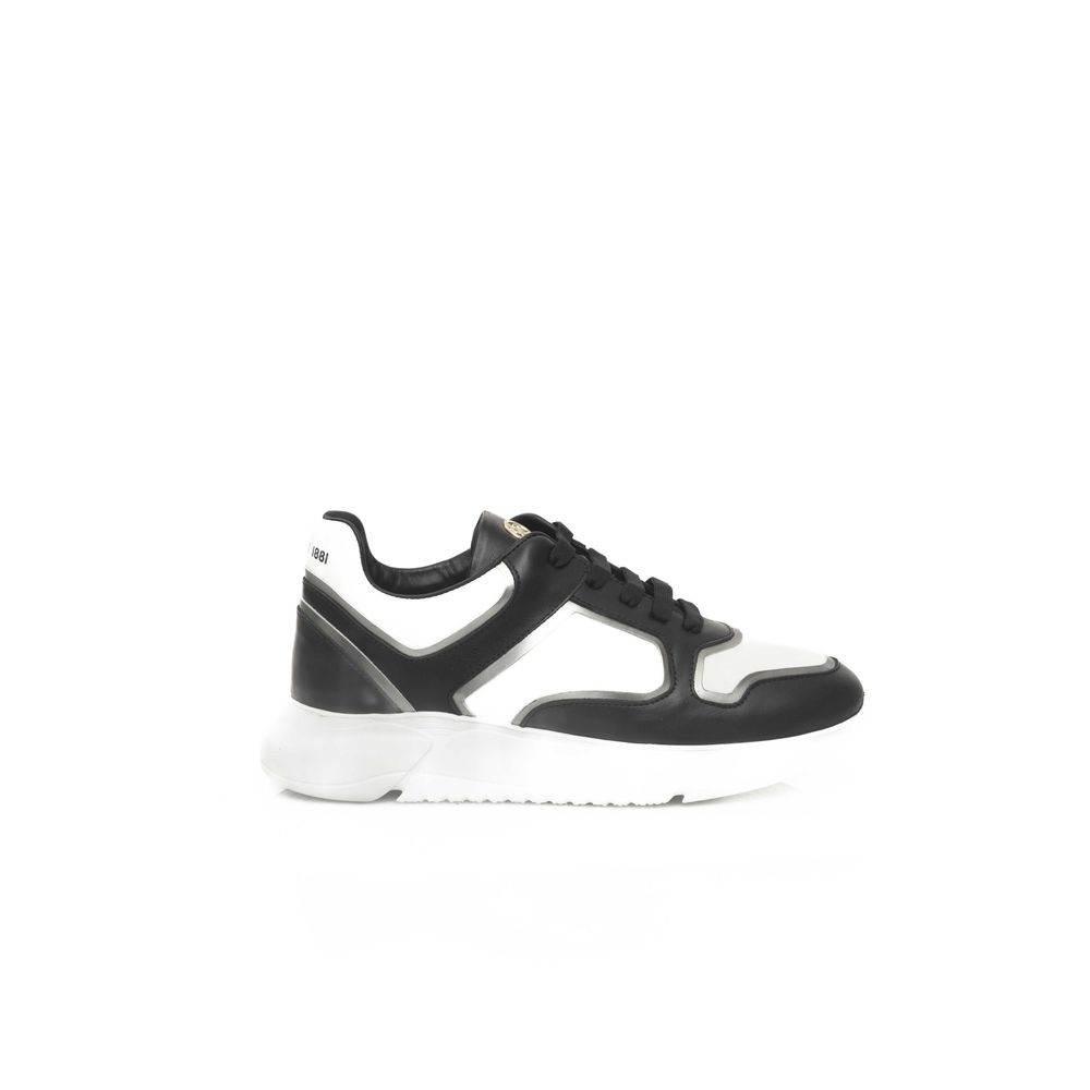 Cerruti 1881 Black Cowhide Women Sneaker - Hilstor