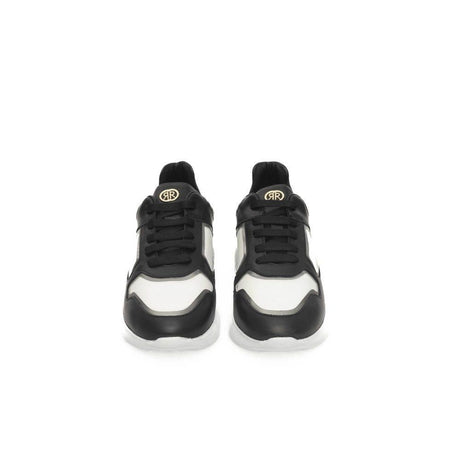 Cerruti 1881 Black Cowhide Women Sneaker - Hilstor