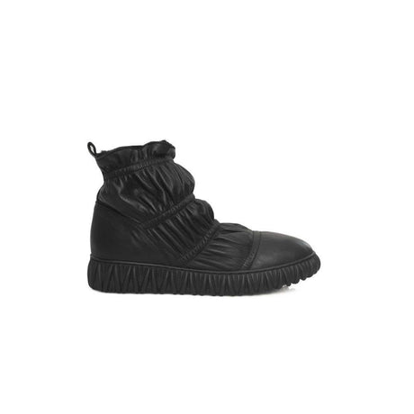 Cerruti 1881 Black Leather Women Boot - Hilstor