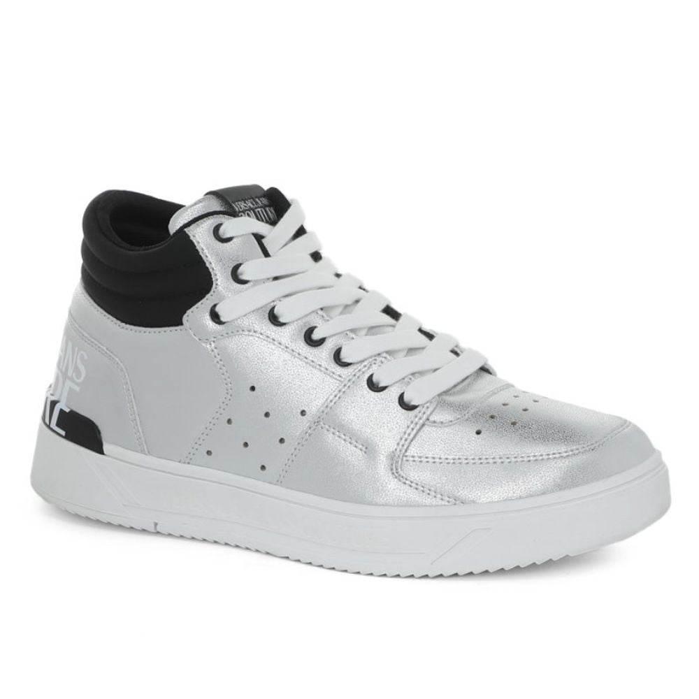 Versace Jeans Gray Polyethylene Sneaker - Hilstor