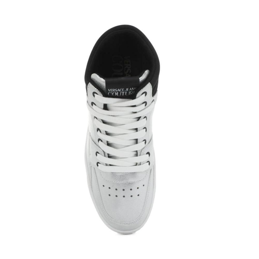 Versace Jeans Gray Polyethylene Sneaker - Hilstor