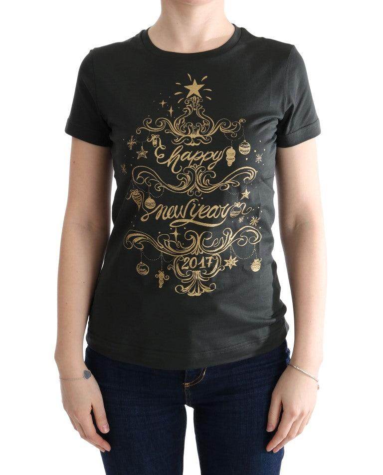 Dolce & Gabbana Green Cotton 2017 Motive T-Shirt - Hilstor