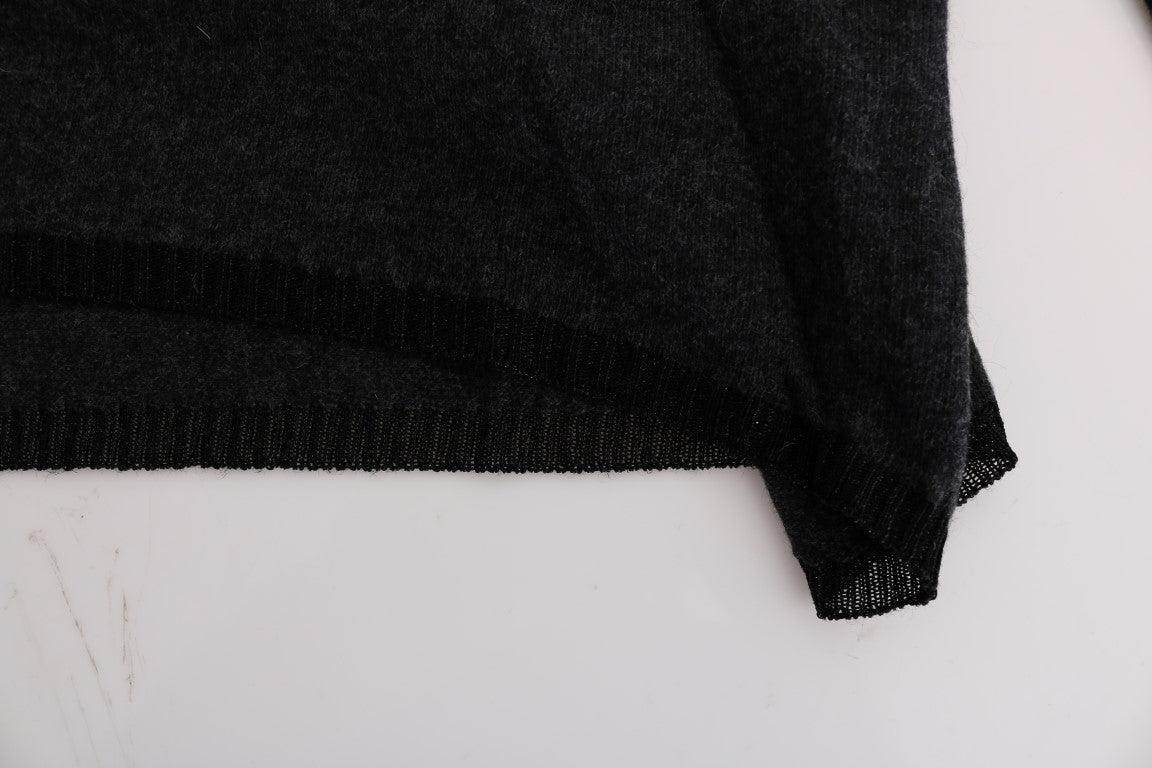 Costume National Gray Viscose Knitted Sweater - Hilstor
