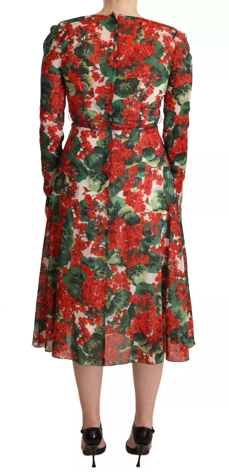Dolce &amp; Gabbana Multicolor Portofino-Print Shift-kjole
