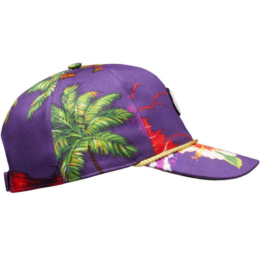 Moncler x Palm Angels Purple Cotton Hats & Cap - Hilstor