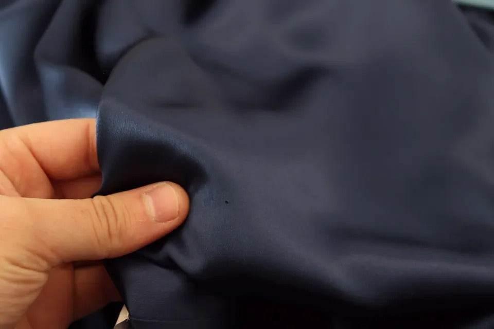 Dolce & Gabbana Blue Satin Silk Waist Belt Robe Jacket - Hilstor