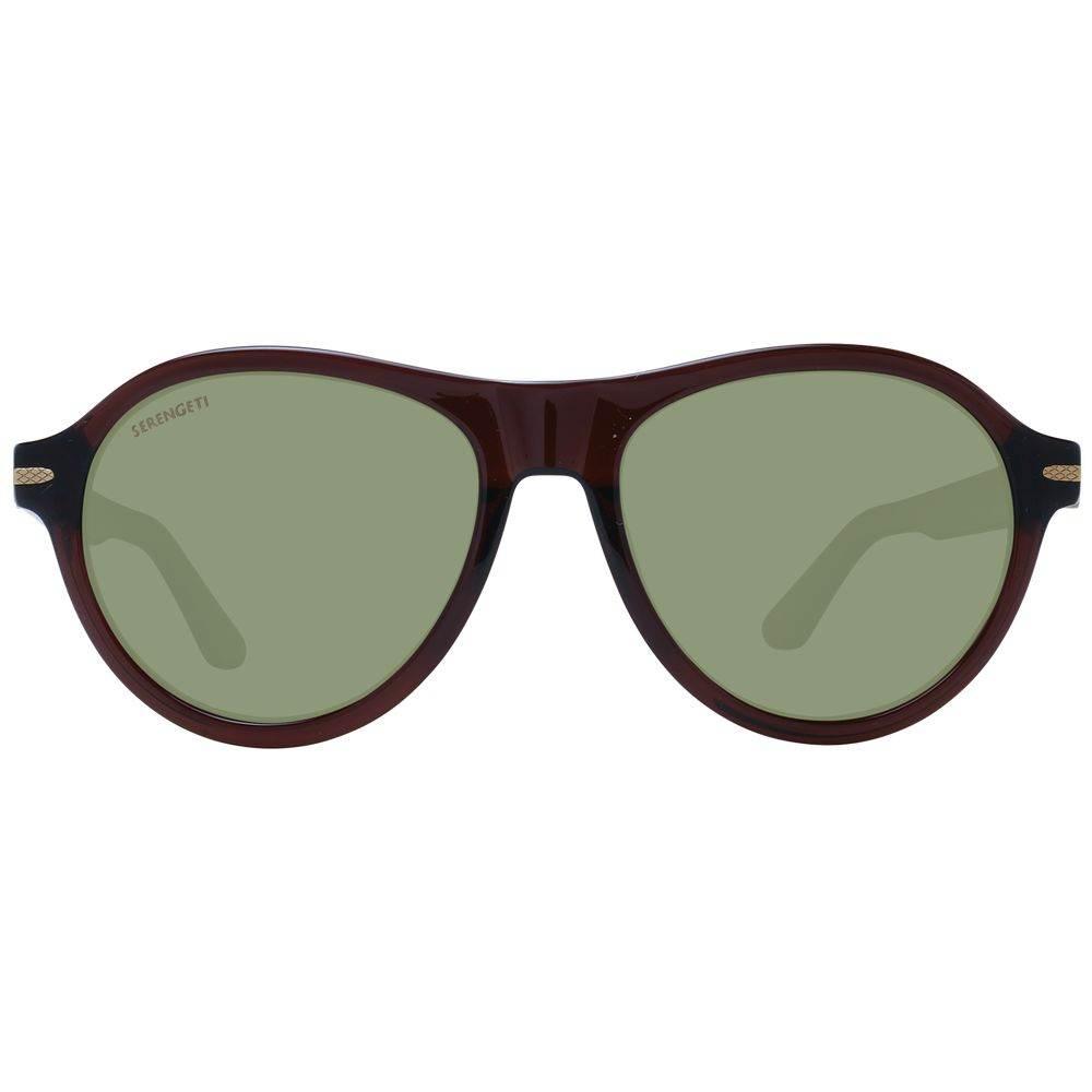 Serengeti Brown Men Sunglasses - Hilstor