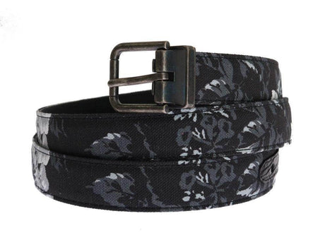 Dolce & Gabbana Elegant Floral Patterned Men's Luxury Belt - Hilstor