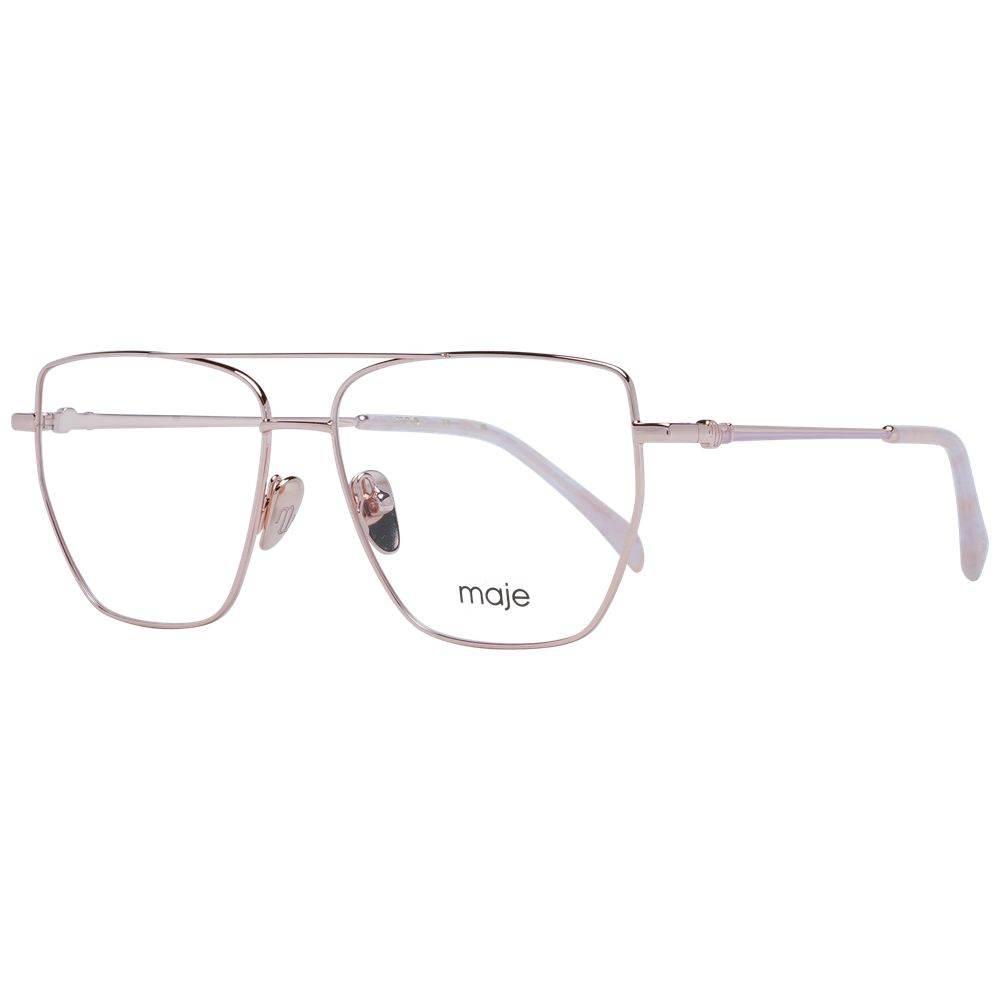 Maje Rose Gold Women Glasses Frame - Hilstor