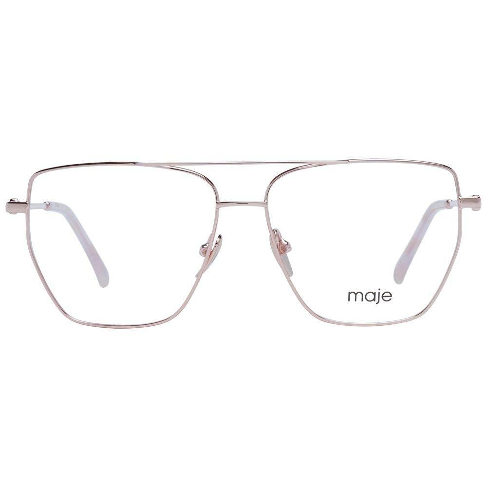 Maje Rose Gold Women Glasses Frame - Hilstor