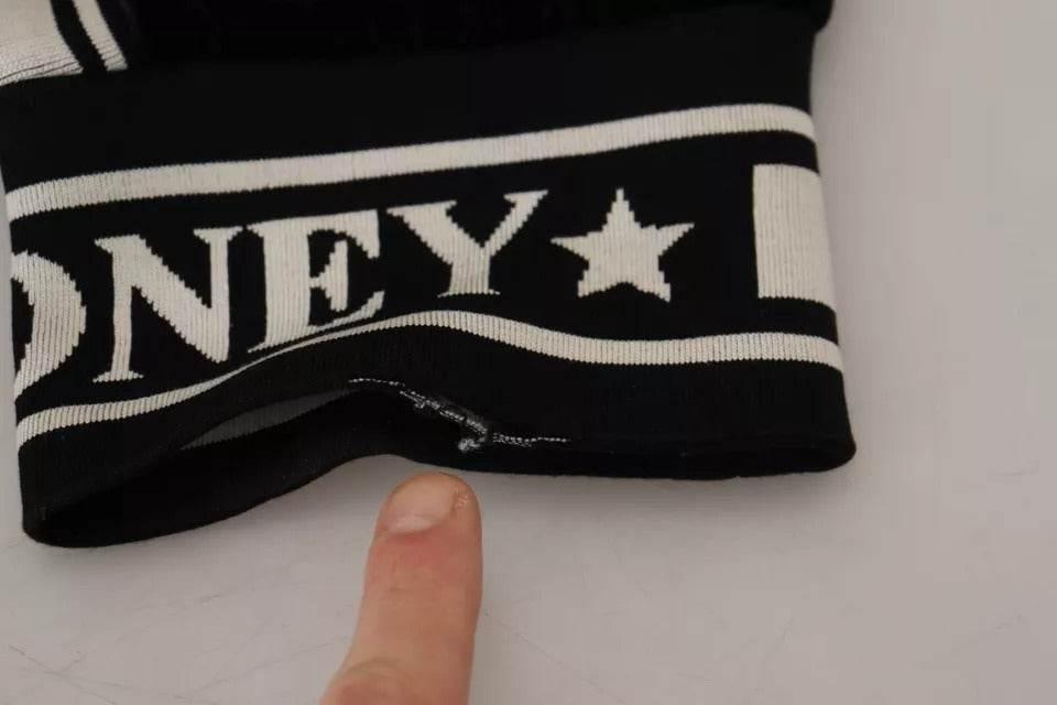 Dolce & Gabbana Black Jogger Jogging Trouser Cotton Pants - Hilstor