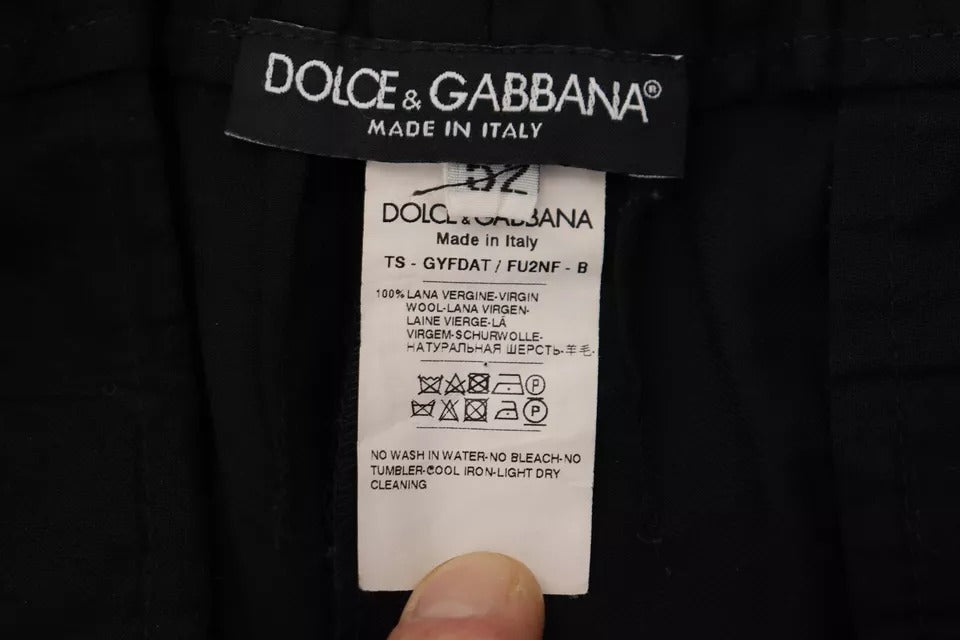 Dolce &amp; Gabbana sorte jogger jogging uldbukser