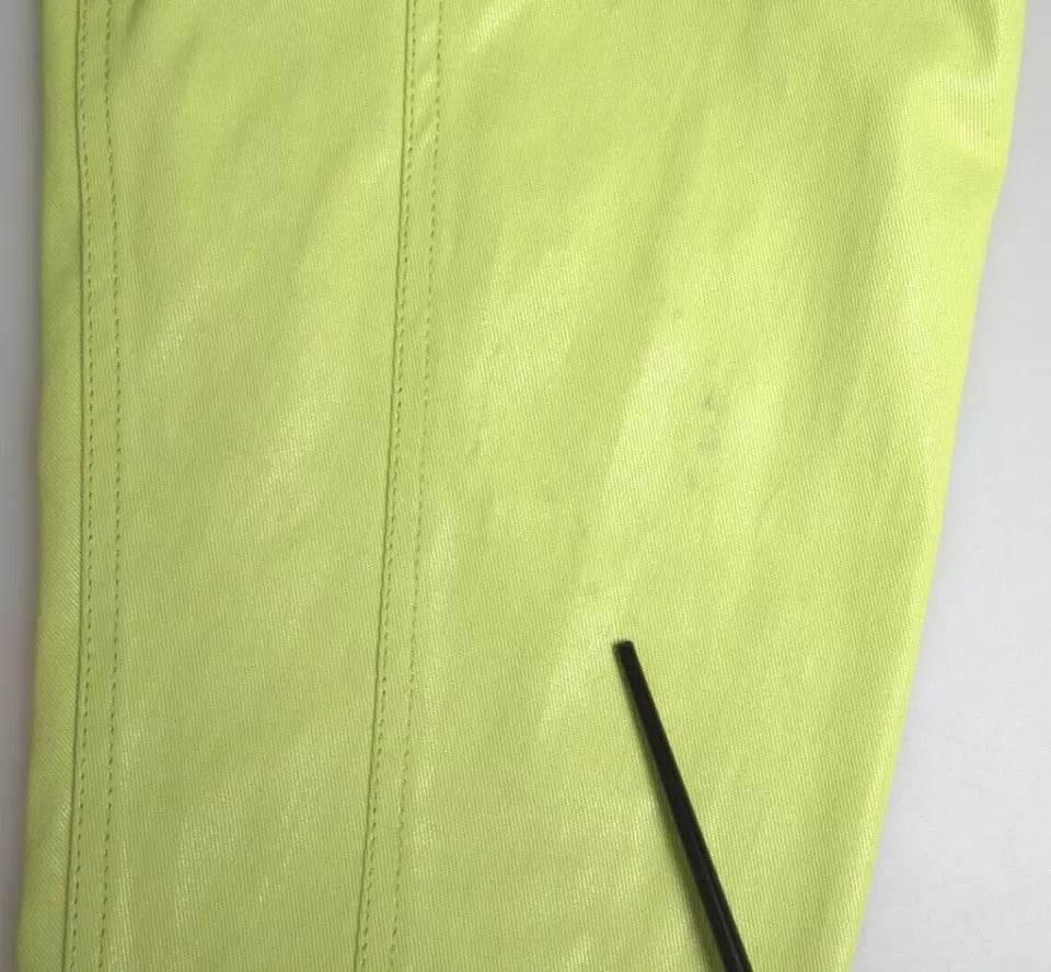 Dolce & Gabbana Green Cotton Collared Casual Button Down Shirt - Hilstor