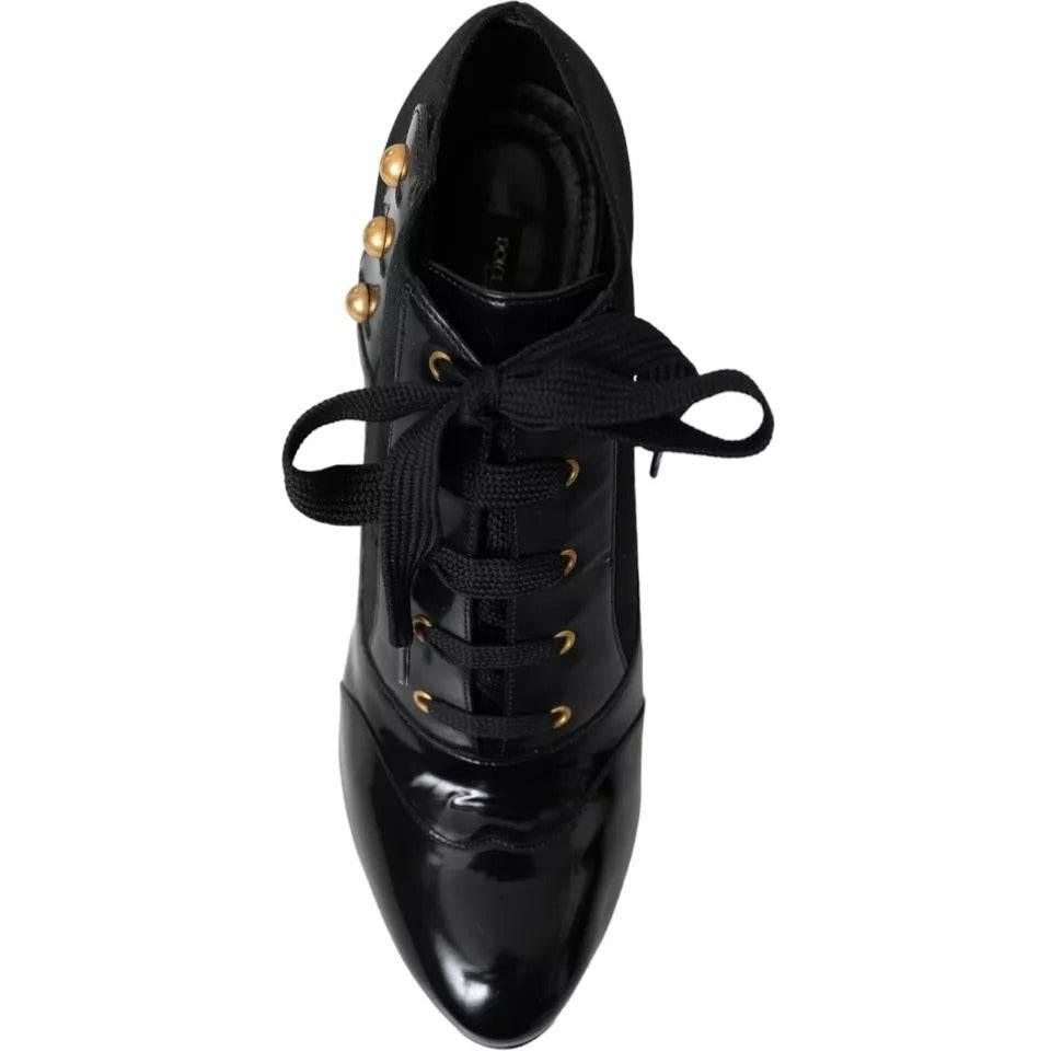 Dolce & Gabbana Black Jersey Stretch Ankle Boots Shoes - Hilstor