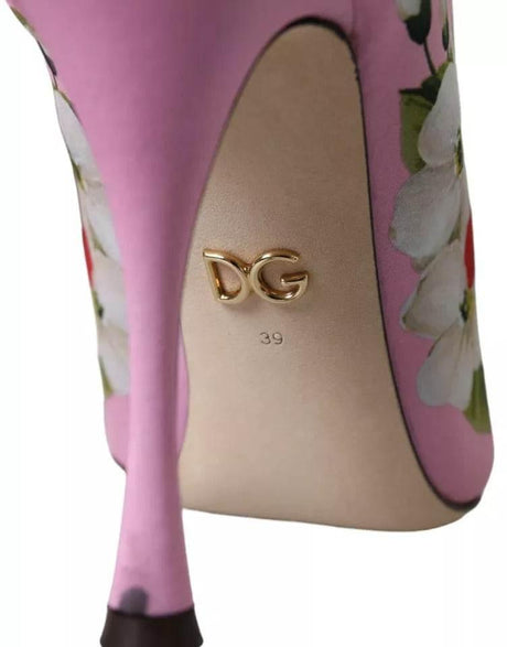 Dolce & Gabbana Multicolor Jersey Stretch Boots Open Toes Heels Shoes - Hilstor