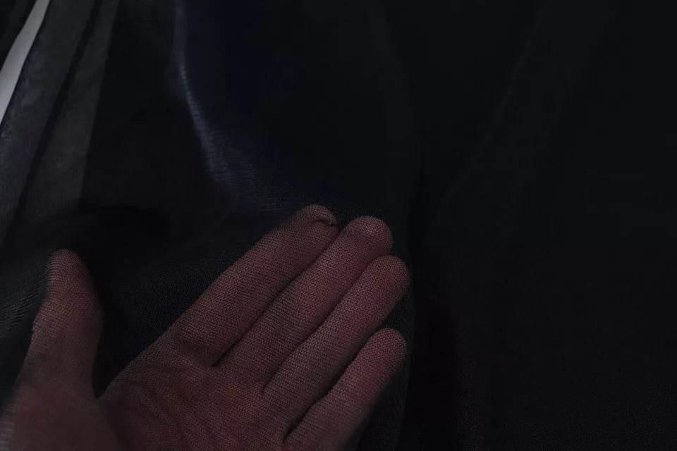 Dolce & Gabbana Black Polyester Logo Men Pullover Sweater - Hilstor