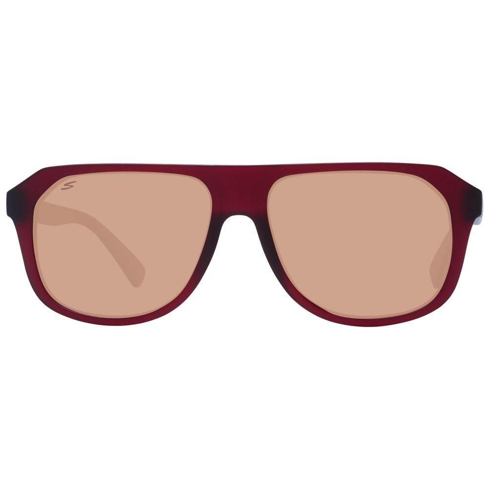 Serengeti Burgundy Men Sunglasses - Hilstor