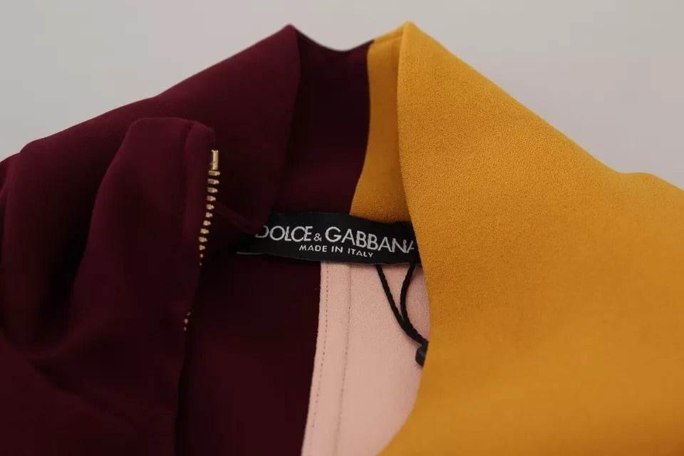 Dolce & Gabbana Multicolor Floral Viscose Full Zip Sweater - Hilstor