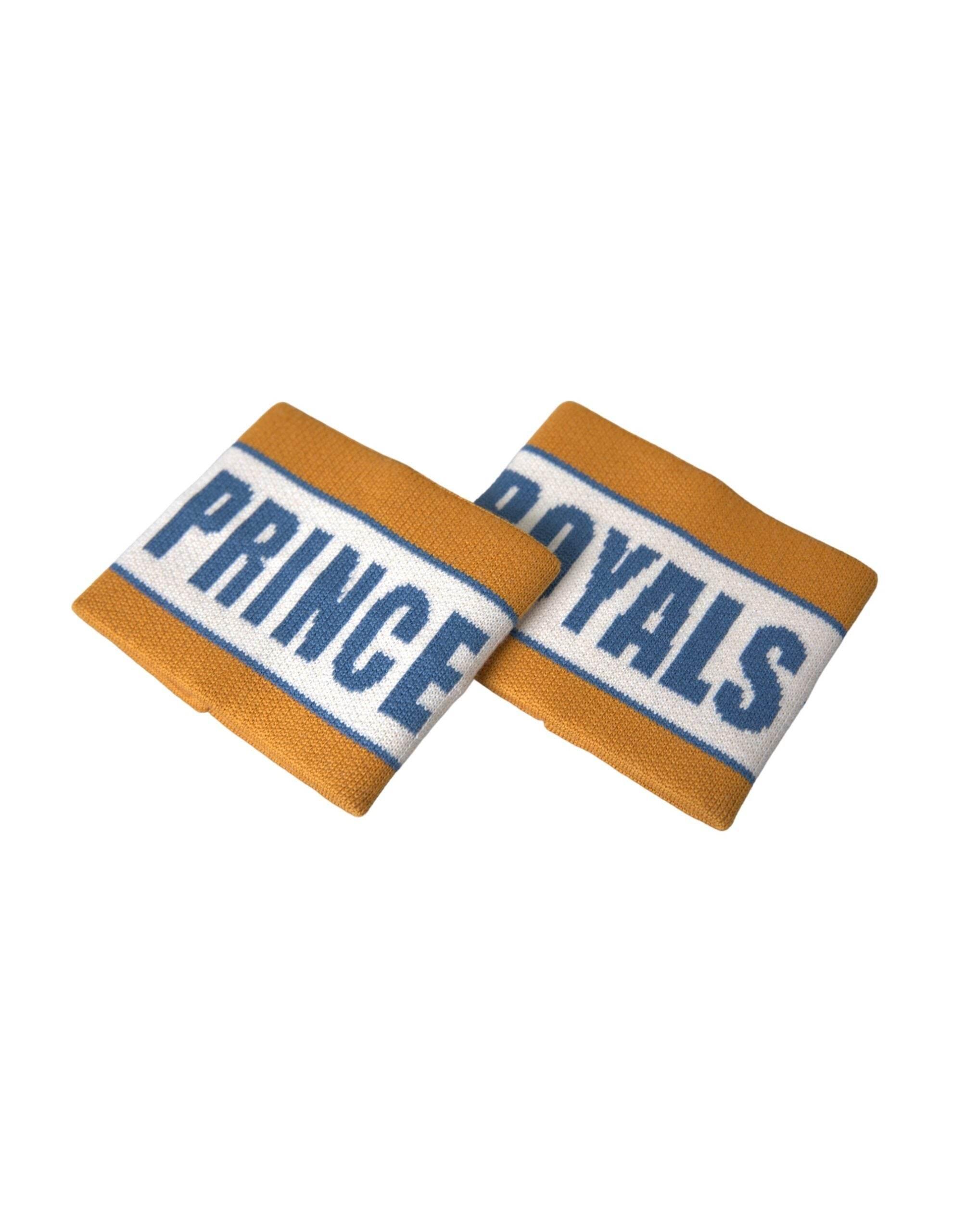 Dolce & Gabbana Multicolor Prince Royals Wool Wristband - Hilstor