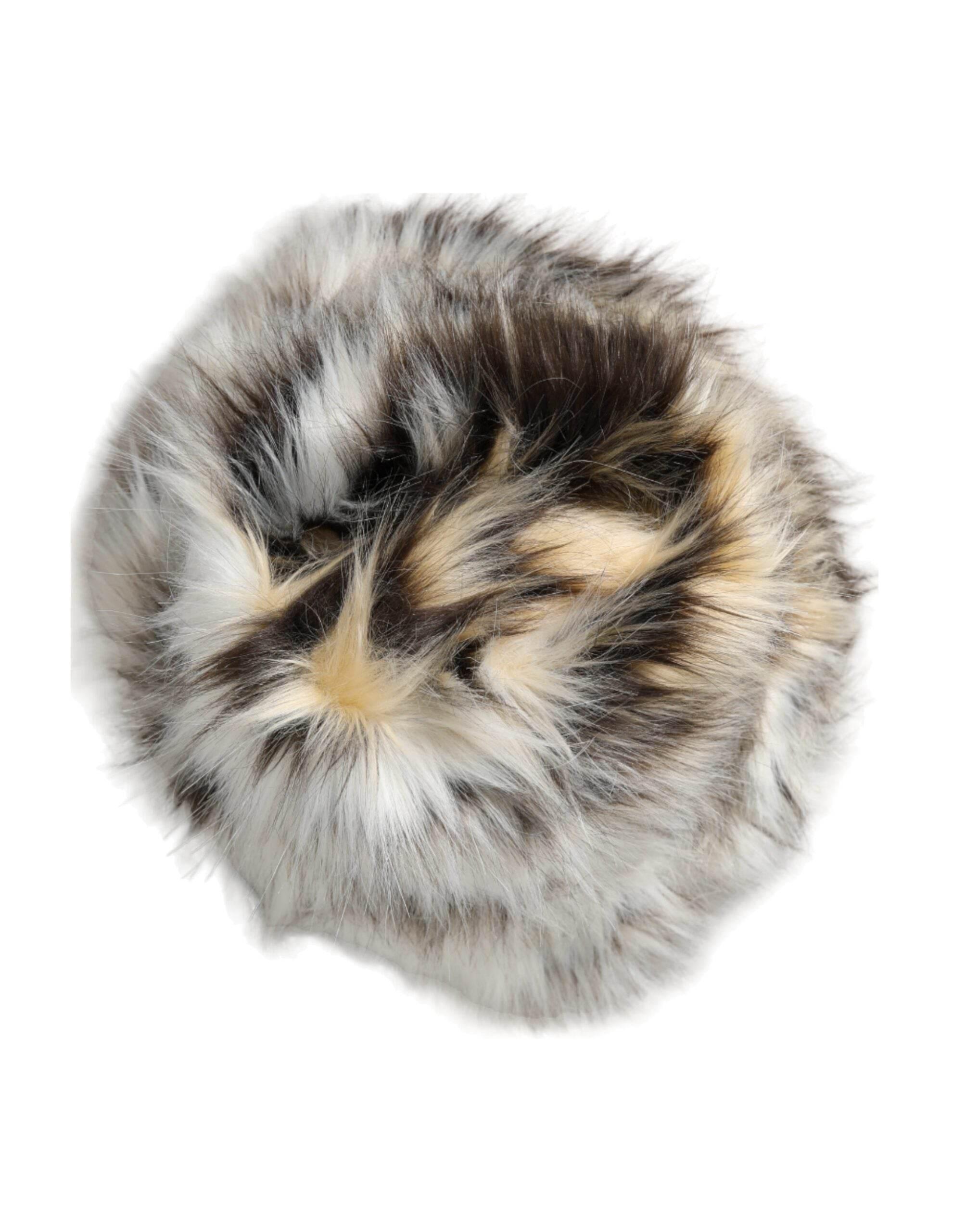 Dolce & Gabbana Multicolor Acrylic Fur Women Bucket Hat - Hilstor