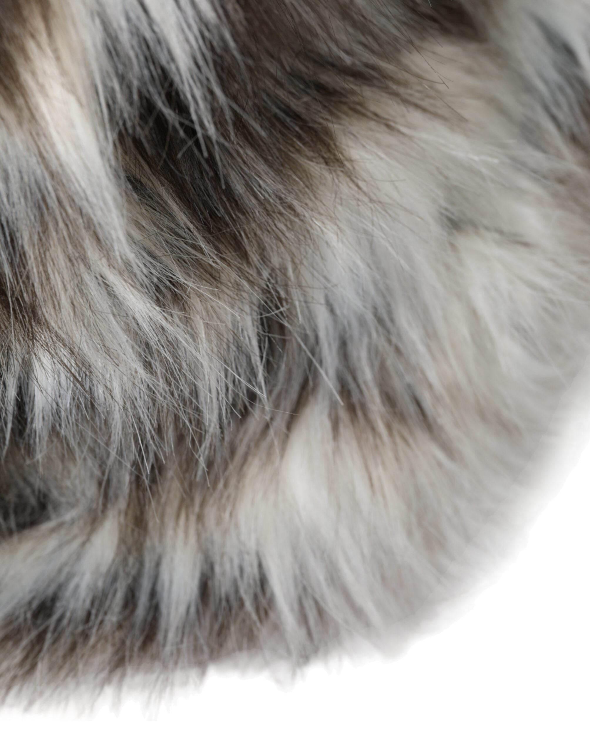 Dolce & Gabbana Multicolor Acrylic Fur Women Bucket Hat - Hilstor