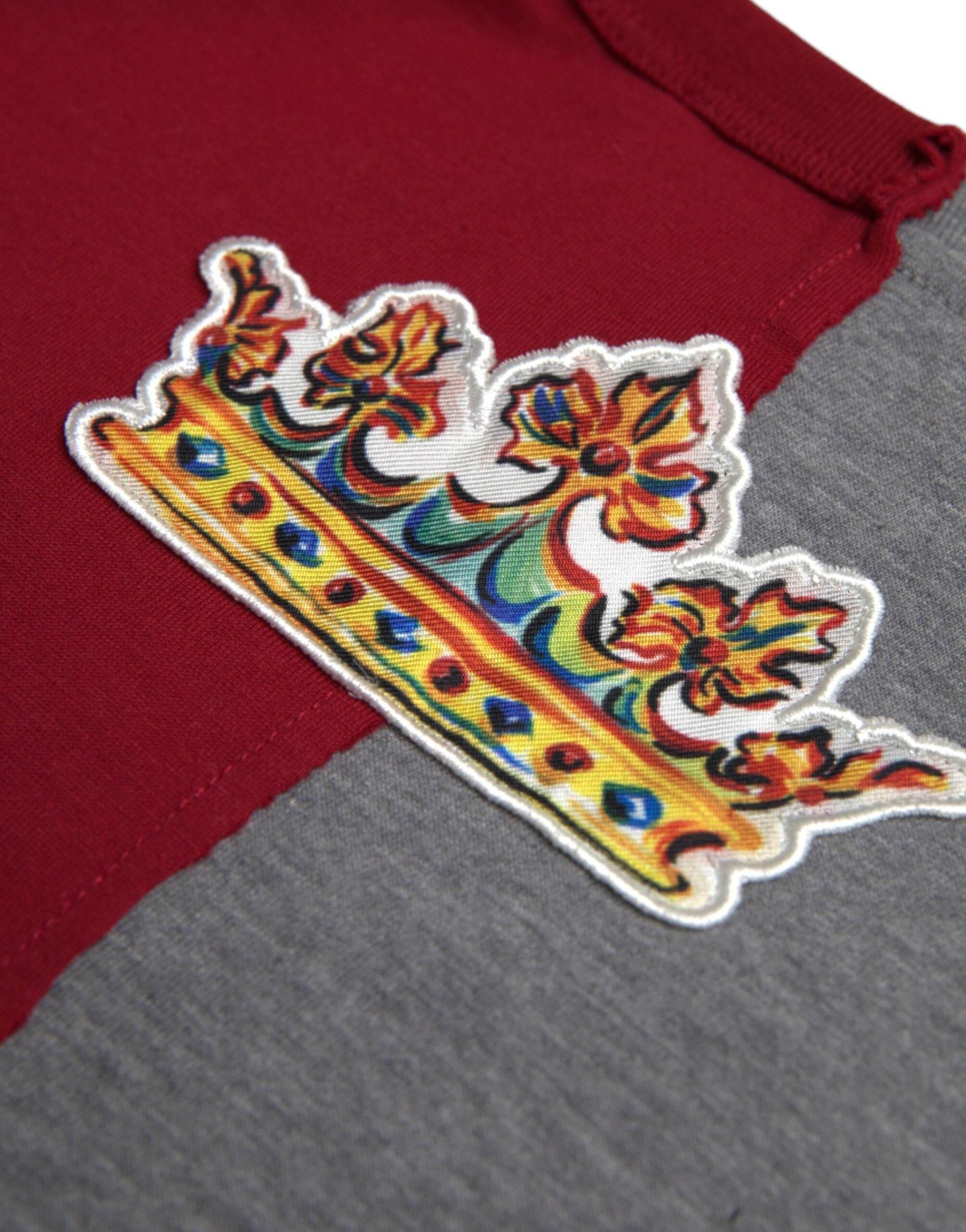 Dolce & Gabbana Multicolor Graphic Short Sleeve T-shirt - Hilstor