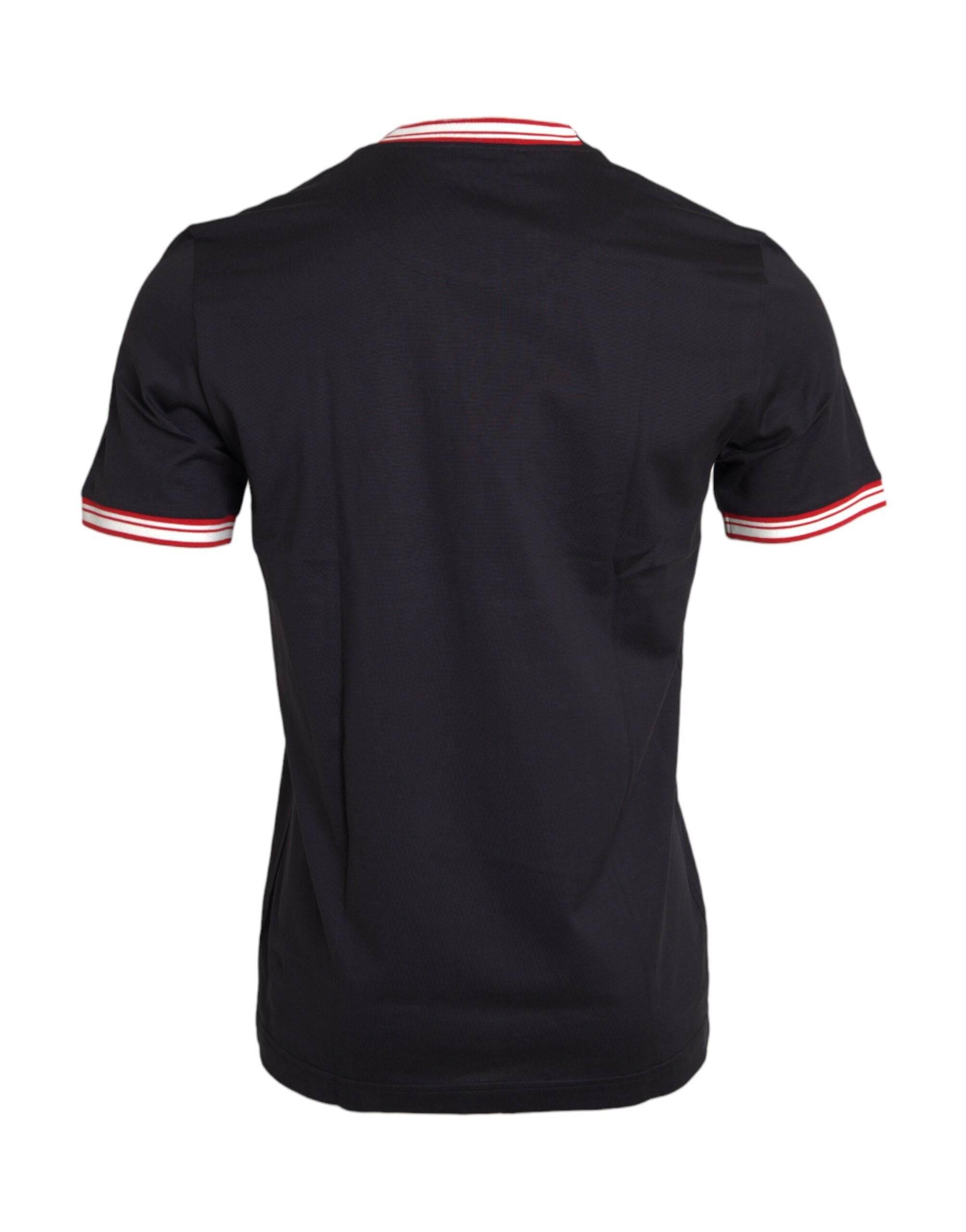 Dolce & Gabbana Black Cotton 2019 Year of the Pig T-shirt - Hilstor