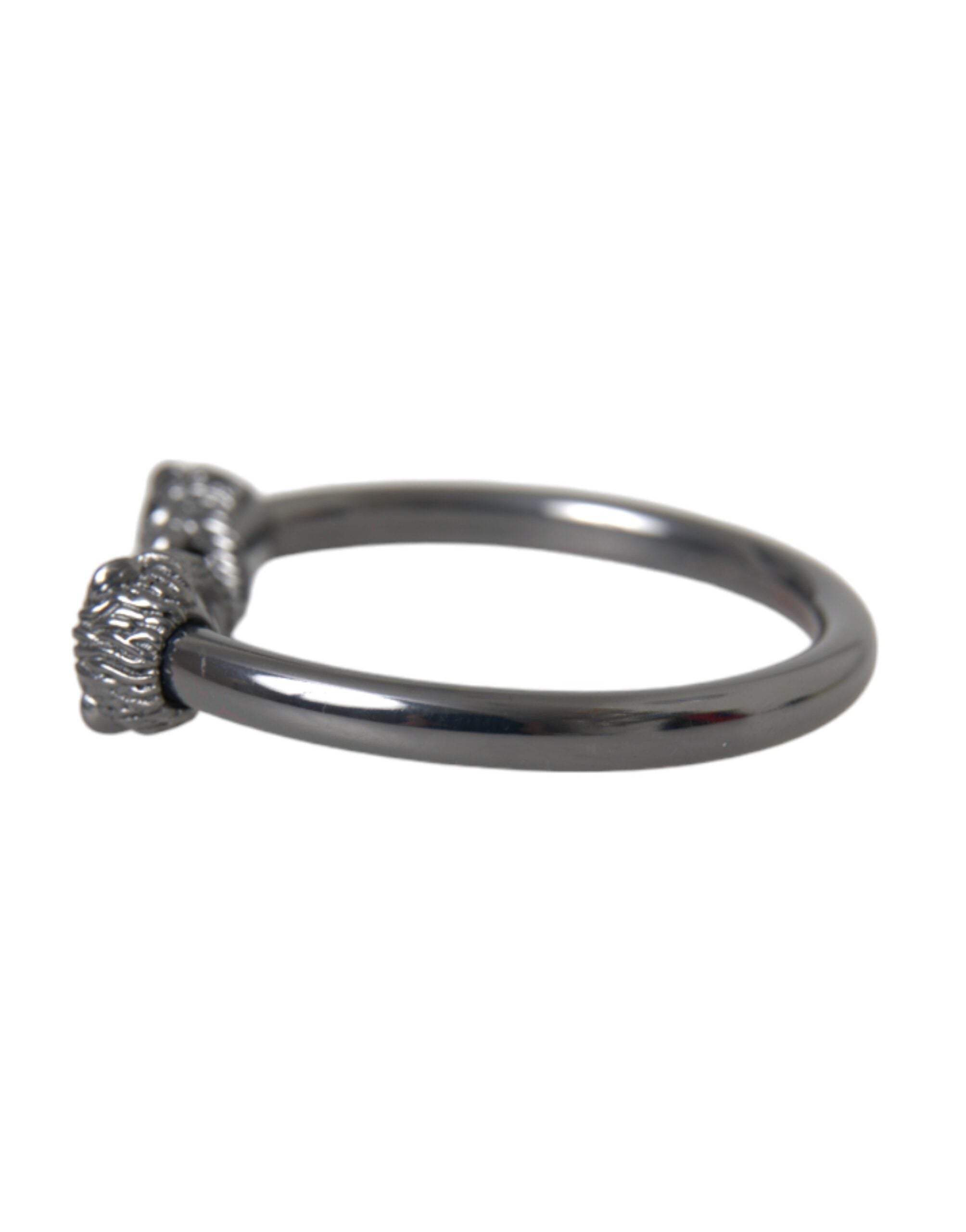 Nialaya Black Rhodium Lion Bangle Armbånd Damer