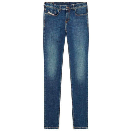 Diesel Blue Cotton Jeans & Pant - Hilstor