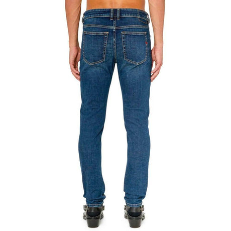 Diesel Blue Cotton Jeans & Pant - Hilstor