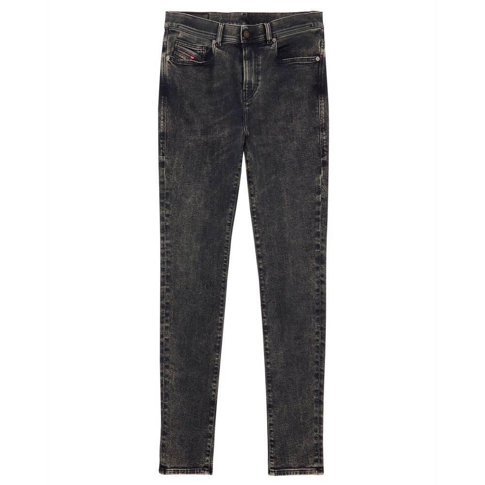 Diesel Black Cotton Jeans & Pant - Hilstor