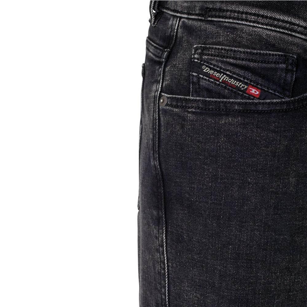 Diesel Black Cotton Jeans & Pant - Hilstor