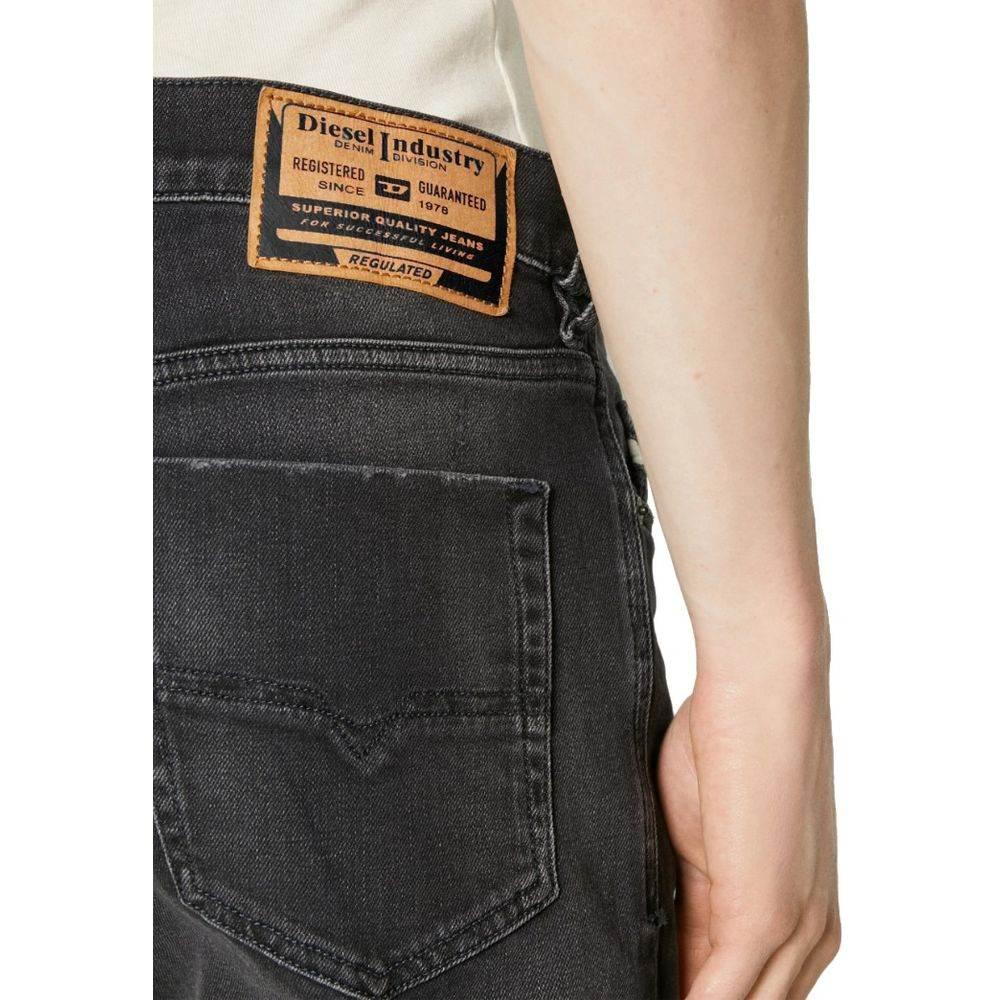Diesel Black Cotton Jeans & Pant - Hilstor