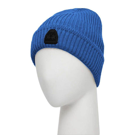 La Martina Blue Acrylic Men Beanie - Hilstor