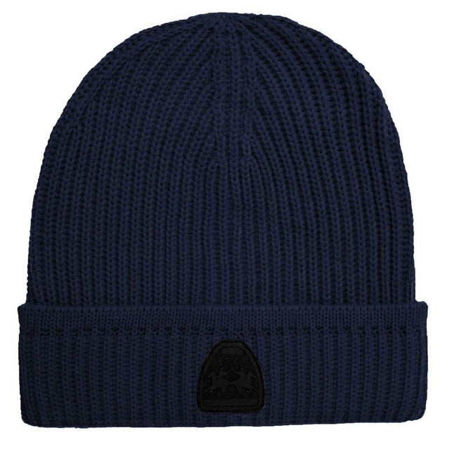 La Martina Blue Acrylic Men Beanie - Hilstor